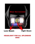 LED Police Headlight for Splendor
