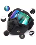 Face Dust Mask Bike Riding Goggles Glasses