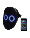 Led Mask with Bluetooth-compatible App, Unisex-Adult