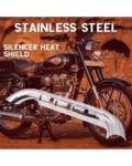 Silencer Heat Shield Chrome